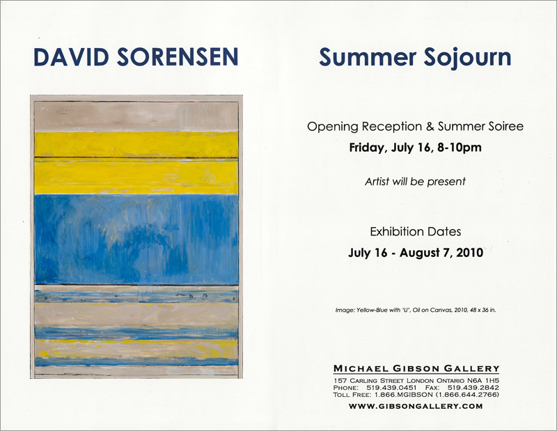 David Sorensen - Summer Sojourn